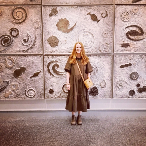 Hand Dyed H&M Oversized Dress - Picture 2 of 4